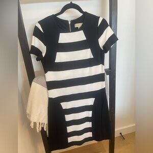 Black and white Michael Kors dress
